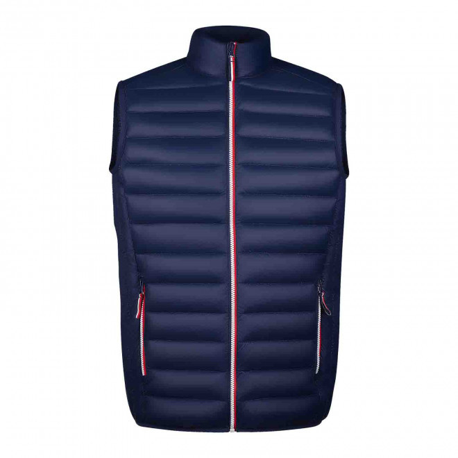 DOUDOUNE SANS MANCHE PERSONNALISABLE HOMME 'VICTOIRE' - marine