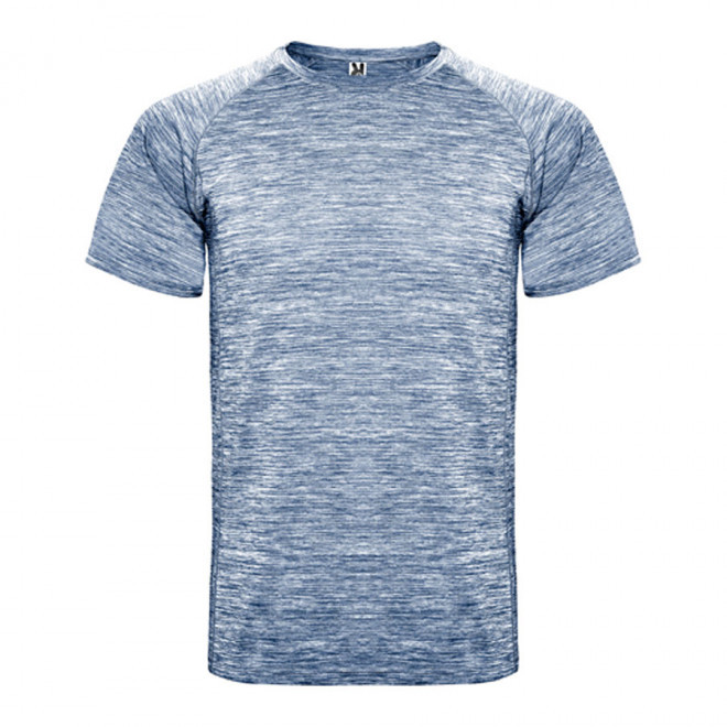 TEE-SHIRT PERSONNALISABLE HOMME 'RUN' 140 GR/M² - marine chiné