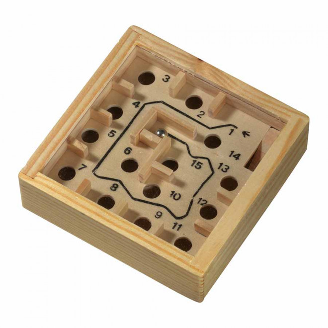 JEU EN BOIS PERSONNALISABLE 'LABYRINTHUS' - bois