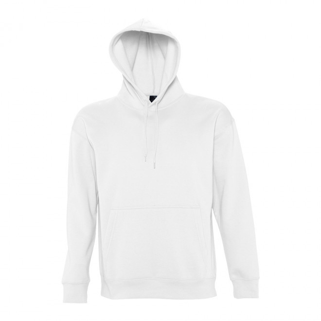 SWEAT-SHIRT PERSONNALISÉ MIXTE CAPUCHE 'SLAM' 320 GR/M² - blanc