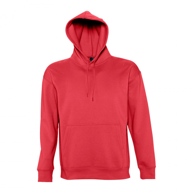 SWEAT-SHIRT PERSONNALISÉ MIXTE CAPUCHE 'SLAM' 320 GR/M² - rouge