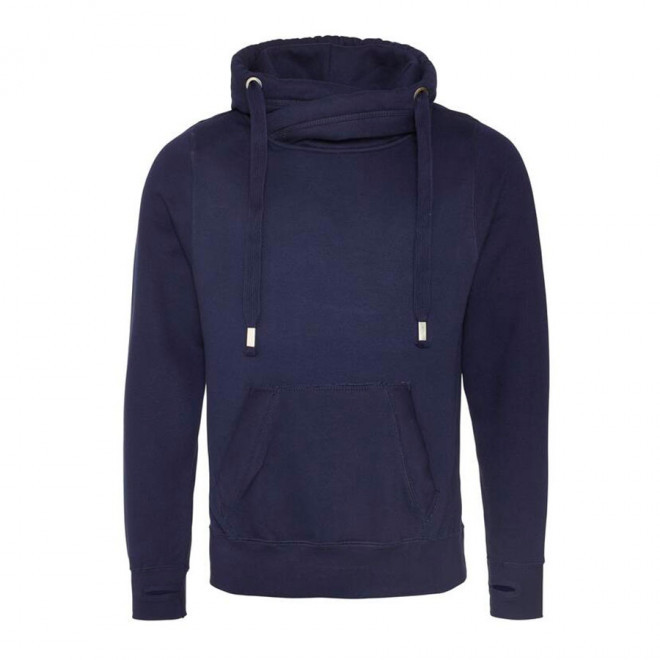 SWEAT SHIRT PERSONNALISÉ COL CROISÉ 330GR/M² 'VENTI' - navy