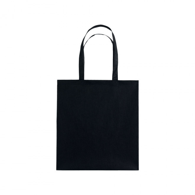SAC SHOPPING PUBLICITAIRE ANSES LONGUES 80 GR/M² 'BONITO' - noir
