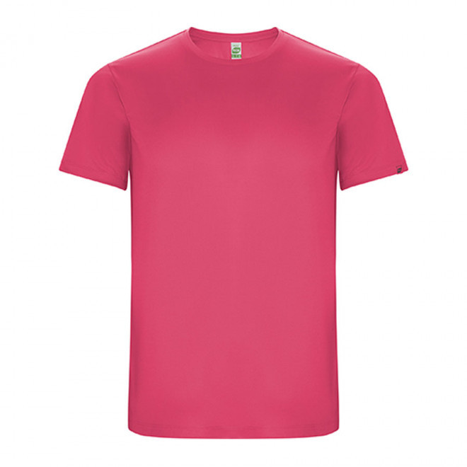 TEE-SHIRT PERSONNALISÉ ENFANT COULEUR 'LUDO' - rose fluo