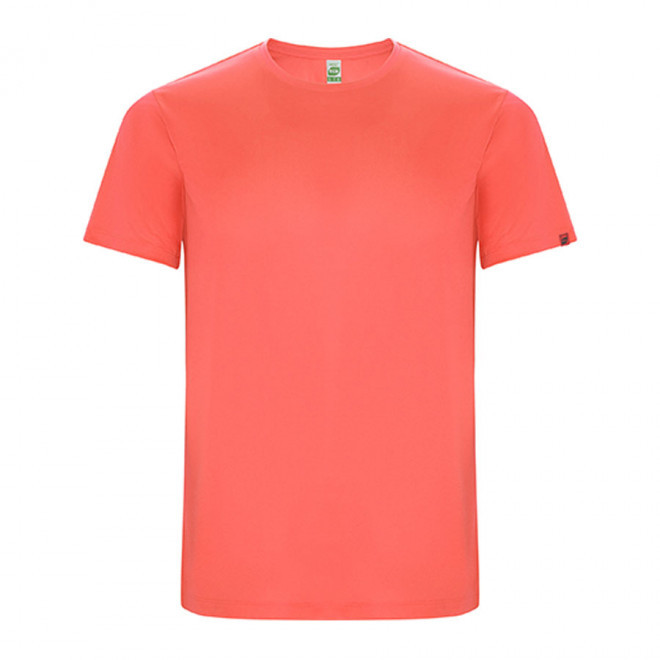 TEE-SHIRT PERSONNALISÉ ENFANT COULEUR 'LUDO' - corail fluo