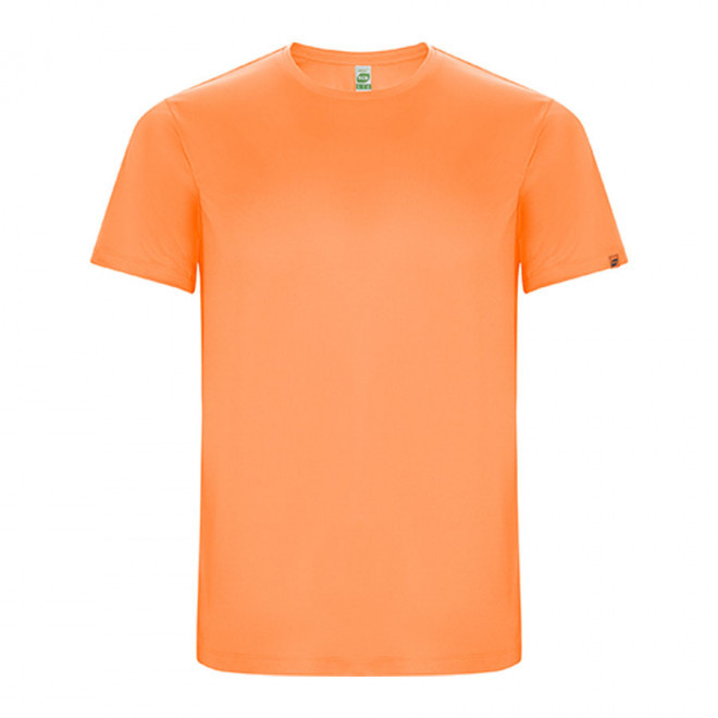 TEE-SHIRT PERSONNALISÉ HOMME 135GR/M² 'LUDO' - orange fluo