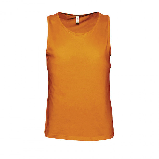 DÉBARDEUR PERSONNALISÉ HOMME 'JUSTIN' 150 GR/M² - orange