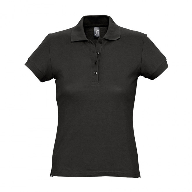 POLO PUBLICITAIRE FEMME 'PASSION' 170 GR/M² - noir