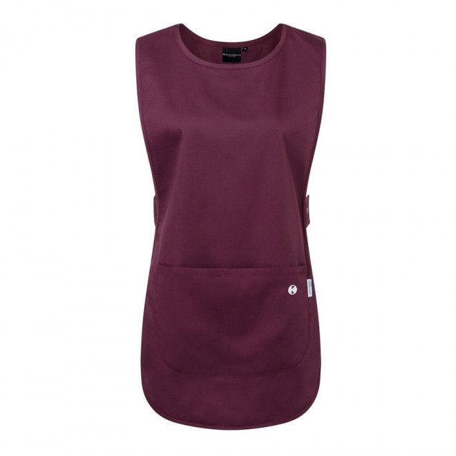 TUNIQUE MÉDICALE PERSONNALISÉE KARLOWSKY® 'LEYLA' - aubergine