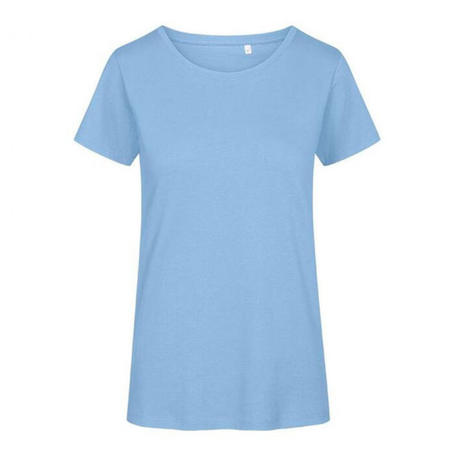 TEE-SHIRT PERSONNALISÉ FEMME PROMODORO® 'NAVE BIO' 180 GR/M² - bleu clair