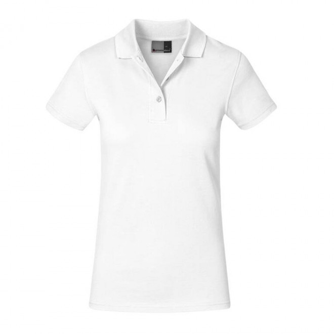 POLO BLANC FEMME PERSONNALISÉ PROMODORO® 'JUAN' - blanc