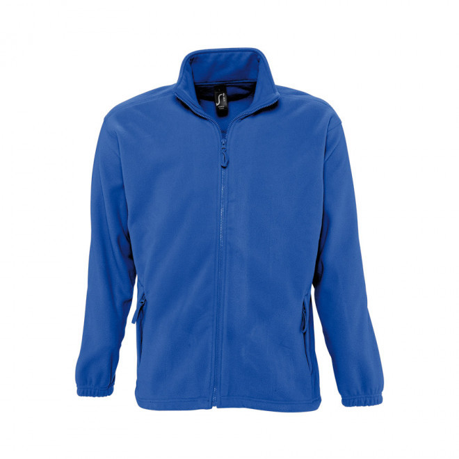 VESTE POLAIRE PUBLICITAIRE ZIPPEE HOMME 'NORTH' 300 GR/M² - bleu royal