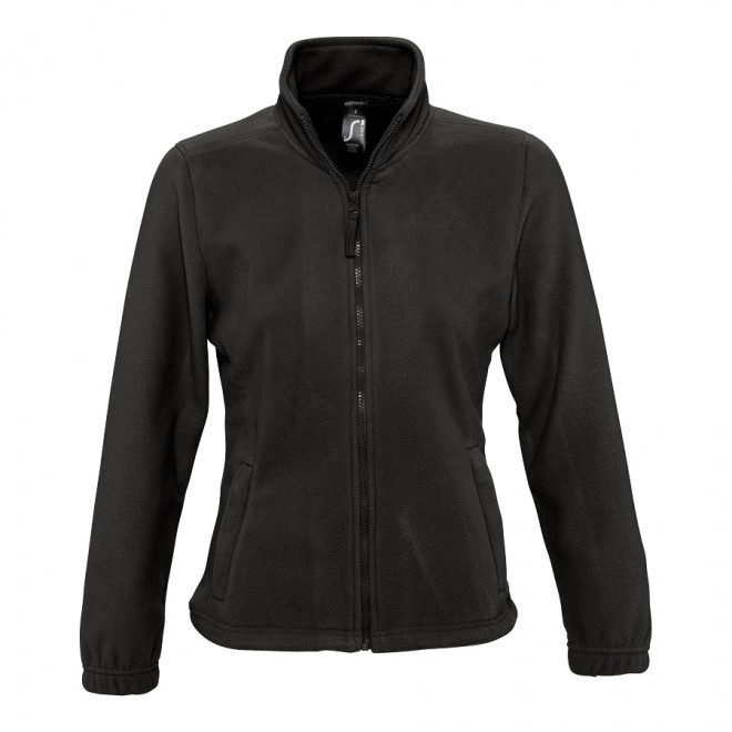 VESTE POLAIRE PUBLICITAIRE ZIPPEE FEMME 'NORTH' 300 GR/M² - noir