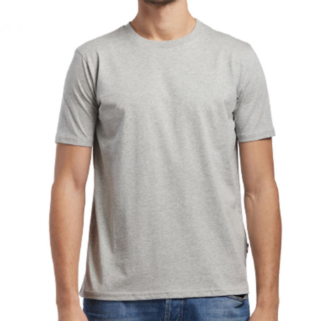 T-SHIRT PERSONNALISÉ BIO HOMME 180 GR/M² LES FILOSOPHES® 'DESCARTES' - gris chiné