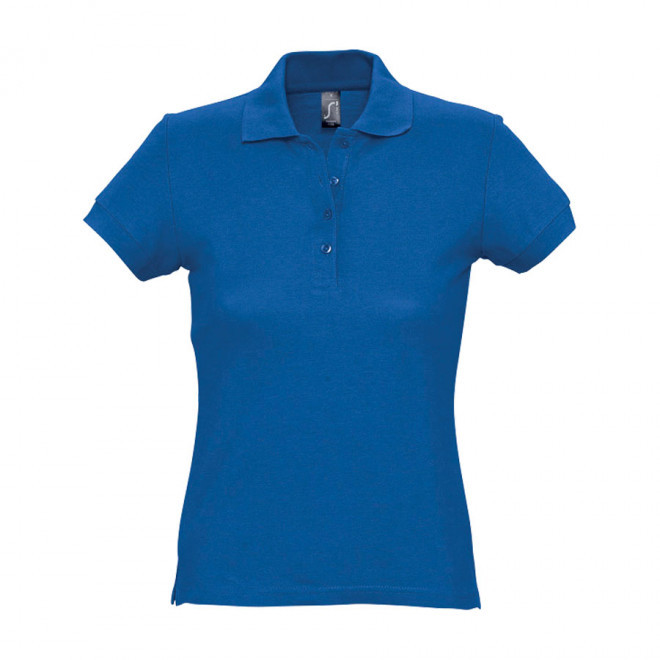 POLO PUBLICITAIRE FEMME 'PASSION' 170 GR/M² - bleu royal