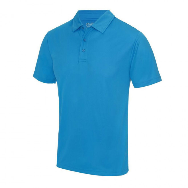 POLO PERSONNALISÉ HOMME RESPIRANT JUST COOL® 'ASTI' - sapphire