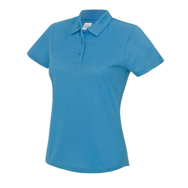 POLO PERSONNALISÉ FEMME RESPIRANT JUST COOL® 'ASTI' - sapphire