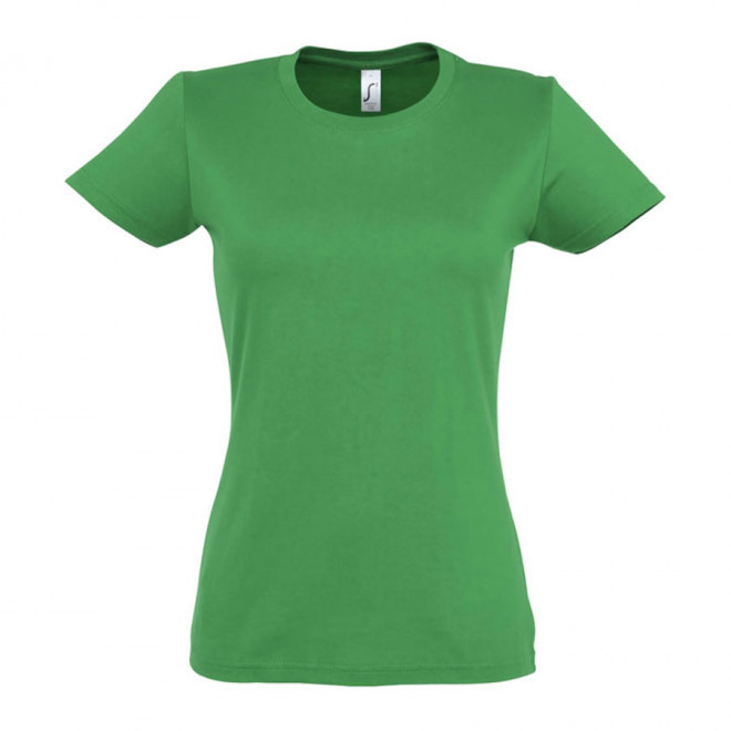 TEE-SHIRT PERSONNALISÉ FEMME 'IMPERIAL' - FABRICATION EXPRESS 4J - kelly green