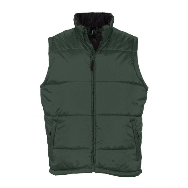 BODYWARMER PUBLICITAIRE MATELASSÉ 'WARM' 220 GR/M² - vert forêt