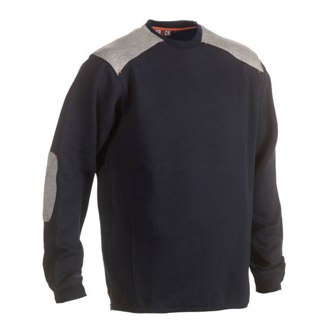 SWEAT PERSONNALISABLE DE TRAVAIL 330 GR/M² HEROCK® 'WAYN'  - navy