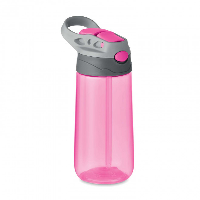 RAPIDE 4J - GOURDE TRITAN PERSONNALISE 450ML 'SALSPO' - rose transparent