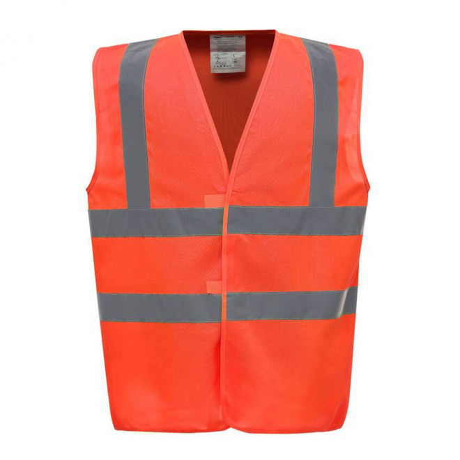 GILET DE SÉCURITÉ PERSONNALISÉ 'SECUR' - orange