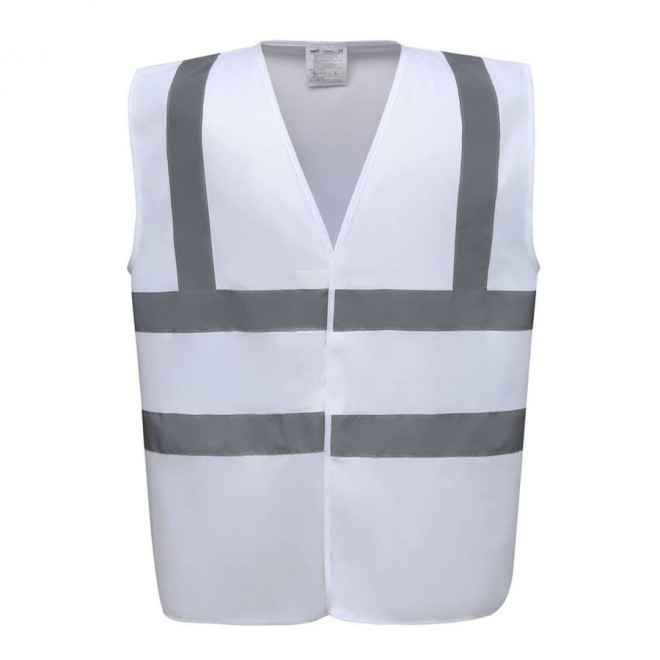 GILET DE SÉCURITÉ PERSONNALISÉ 'SECUR' - white