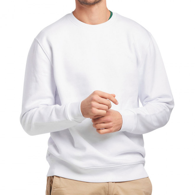 SWEAT PERSONNALISÉ MADE IN FRANCE LES FILOSOPHES® 'VOLTAIRE' - blanc