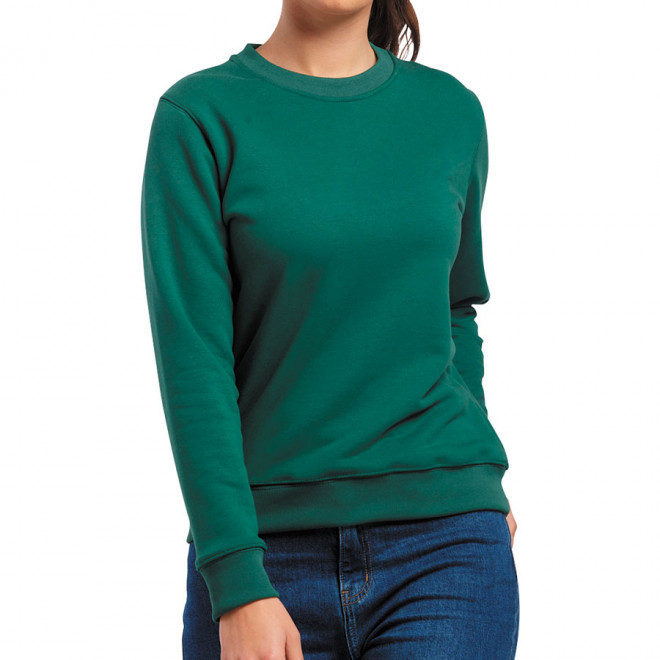 SWEAT PERSONNALISÉ MADE IN FRANCE LES FILOSOPHES® 'VOLTAIRE' - vert bouteille