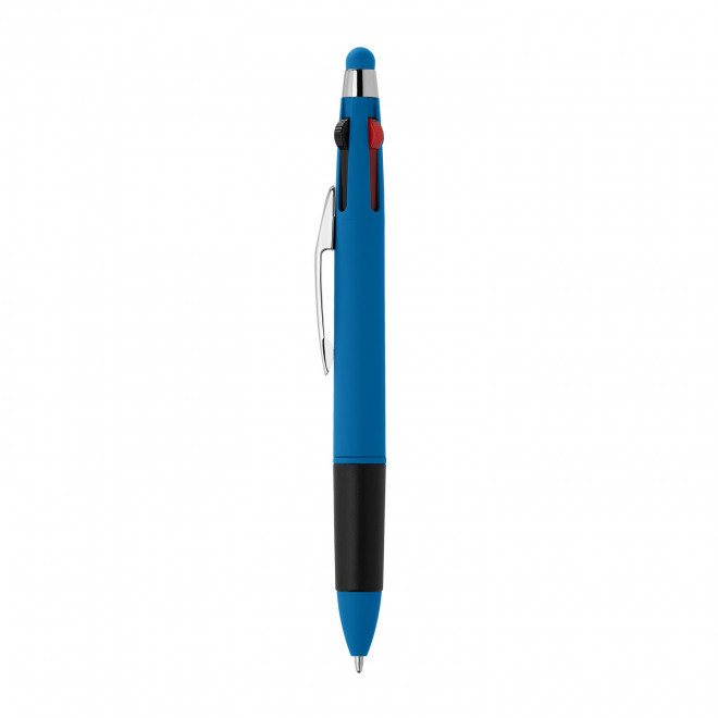 STYLO/STYLET 4 COULEURS PERSONNALISABLE 'GIGI COLOR' - bleu clair