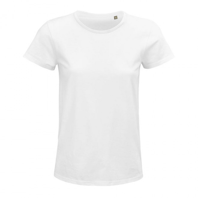 TEE-SHIRT BLANC PUBLICITAIRE 'CRUSADER WOMEN' - FABRICATION RAPIDE 4J - blanc
