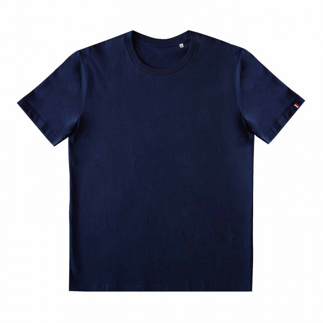 TEE-SHIT MIXTE MIF PERSONNALISABLE COULEUR ATF® 'SACHA' 170G/M2 - bleu marine