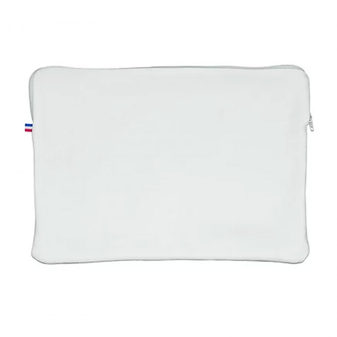POCHETTE ORDINATEUR PERSONNALISABLE 14'' 'RENAUD'  - blanc