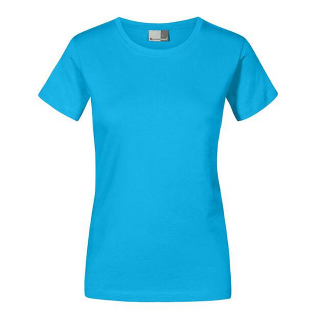 TEE-SHIRT PERSONNALISABLE FEMME PROMODORO® 'NAVE' 180 GR/M² - turquoise