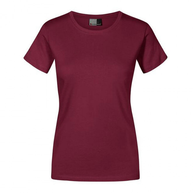 TEE-SHIRT PERSONNALISABLE FEMME PROMODORO® 'NAVE' 180 GR/M² - burgundy