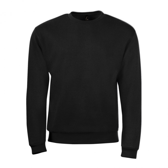 SWEAT-SHIRT PERSONNALISÉ MIXTE 'SPIDER' 260 GR/M² - noir