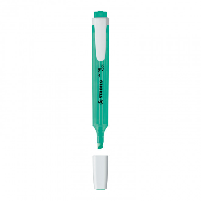 SURLIGNEUR STABILO® PERSONNALISABLE 'SWING COOL'  - vert turquoise