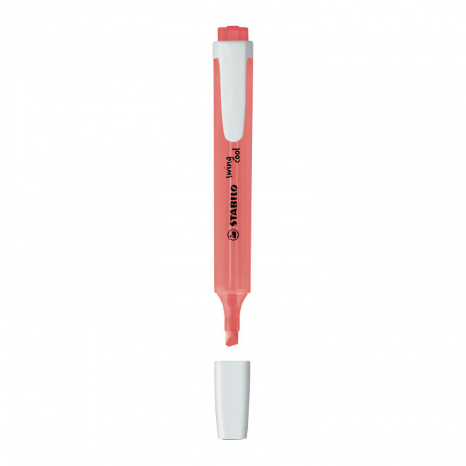 SURLIGNEUR STABILO® PERSONNALISABLE 'SWING COOL'  - rouge