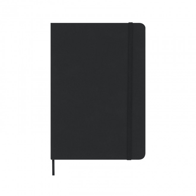 CARNET PLANNER PU PERSONNALISABLE 'EMA' - noir