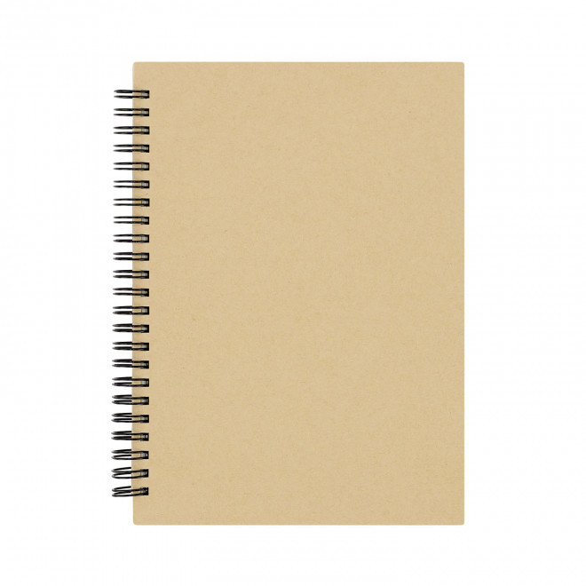 CARNET PLANNER CARTON PERSONNALISABLE 'EMA' - kraft