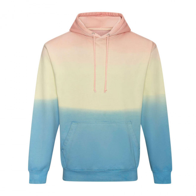 SWEAT À CAPUCHE PERSONNALISÉ MIXTE JUST HOODS® 'BAKER' - pastel sunset dip