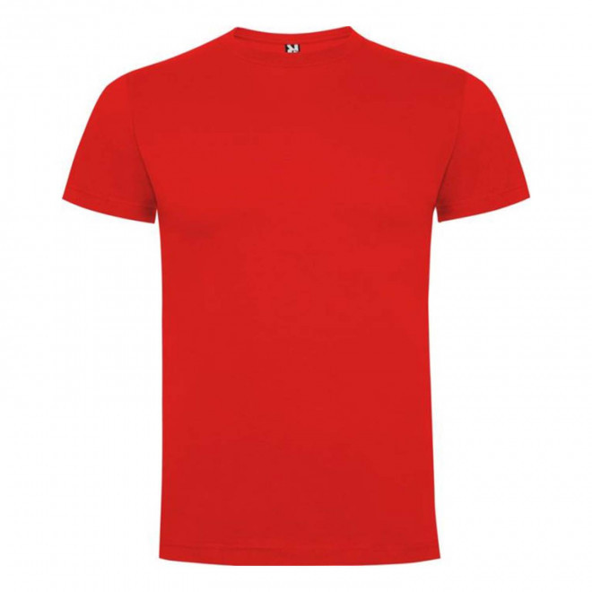 TEE SHIRT MIXTE PERSONNALISABLE COULEUR 'DAGA' 165G/M2 - rouge