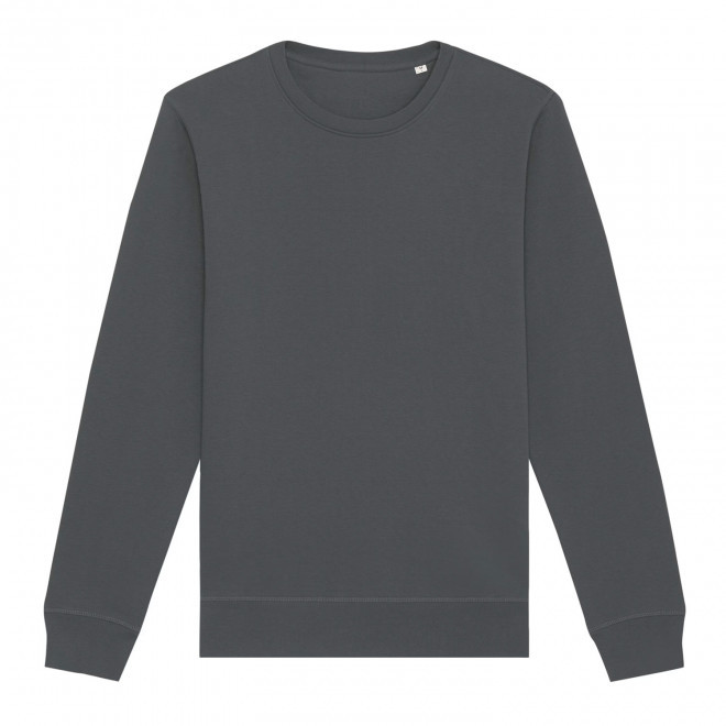 SWEAT MIXTE COL ROND S/S® PERSONNALISABLE 'ROLLER' - anthracite