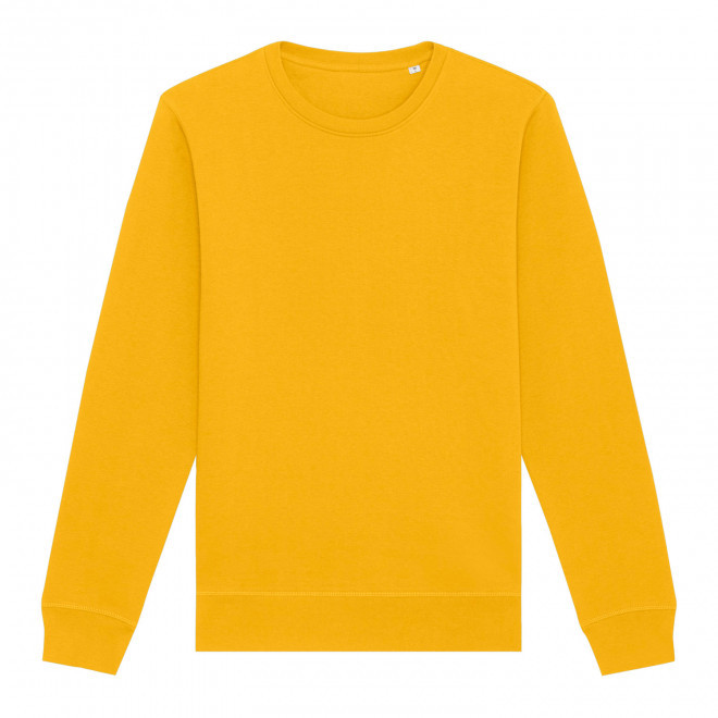 SWEAT MIXTE COL ROND S/S® PERSONNALISABLE 'ROLLER' - spectra yellow