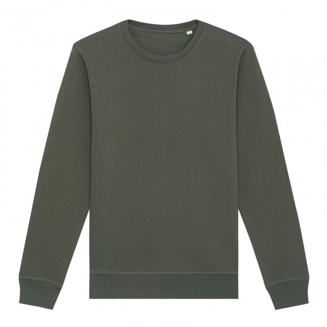 SWEAT MIXTE COL ROND S/S® PERSONNALISABLE 'ROLLER' - khaki