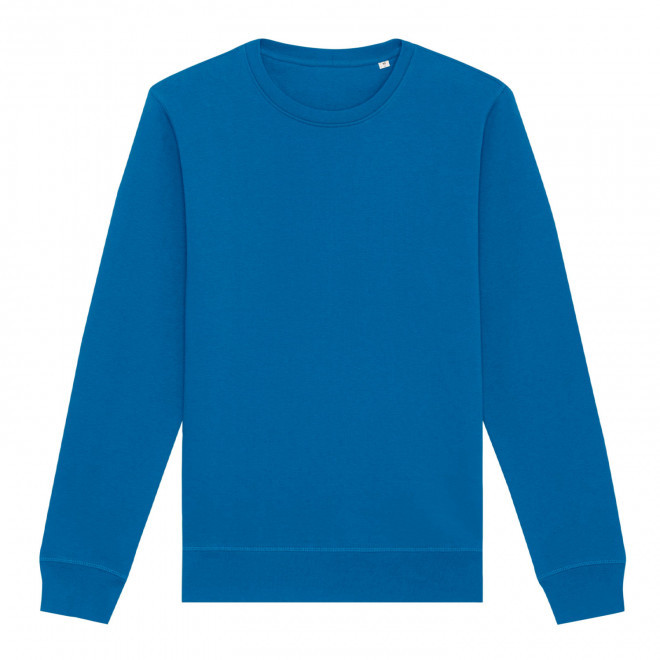 SWEAT MIXTE COL ROND S/S® PERSONNALISABLE 'ROLLER' - royal blue