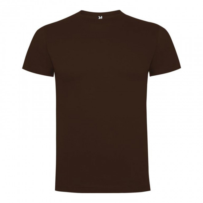 RAPIDE 4J-TEE SHIRT MIXTE COULEUR 'DAGA' 165G/M2 - chocolat