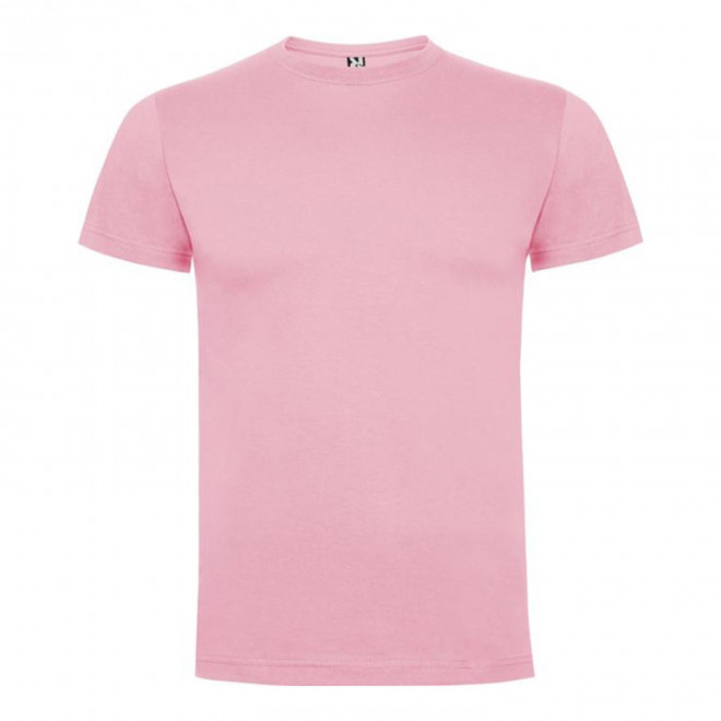 RAPIDE 4J-TEE SHIRT MIXTE COULEUR 'DAGA' 165G/M2 - rose clair