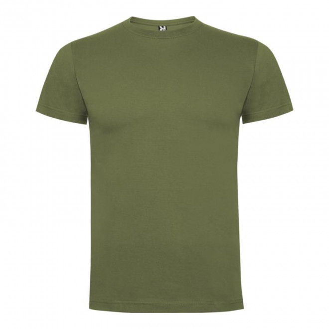 RAPIDE 4J-TEE SHIRT MIXTE COULEUR 'DAGA' 165G/M2 - vert militaire