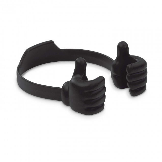 SUPPORT DE TELEPHONE PERSONNALISABLE  'HANDS' - noir